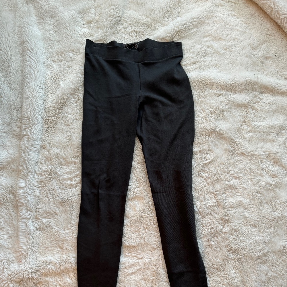 VINCE casual leggings pants Straight leg ankle pant with seam SMALL